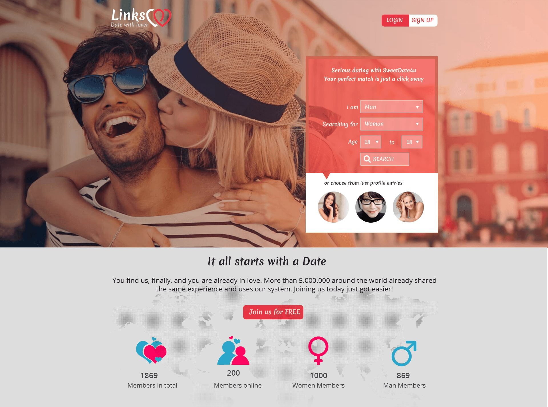 Links Dating App